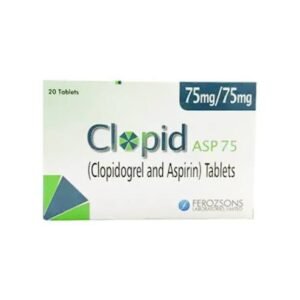 CLOPID ASP 75 MG TAB