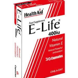 E LIFE VITAMIN E 400IU CAP 30,S