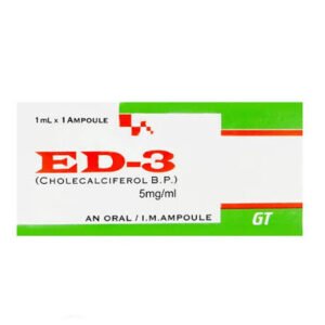 ED 3 INJ (CHOLECALCIFEROL)