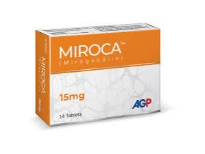 MIROCA 15MG TAB 14'S