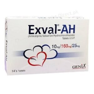 EXVAL AH 10/160/25MG TAB