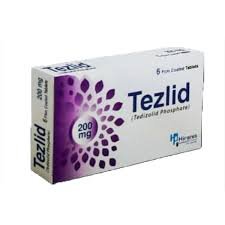 TEZLID 200MG TAB 6,S