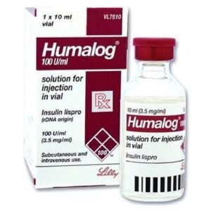 HUMALOG 100U 10ML INJ (LILLY)