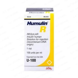 HUMULIN R 100U 10ML INJ